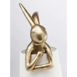 KARE Design Tischleuchten-Tischleuchte Animal Rabbit Gold 68Cm