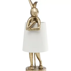 KARE Design Tischleuchten-Tischleuchte Animal Rabbit Gold 68Cm