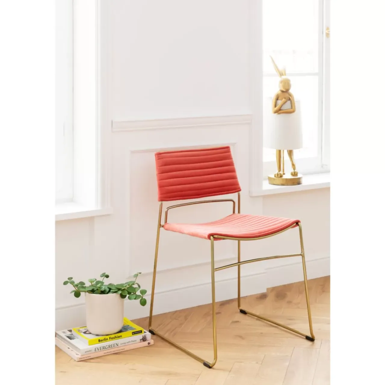 KARE Design Tischleuchten-Tischleuchte Animal Rabbit Gold 68Cm