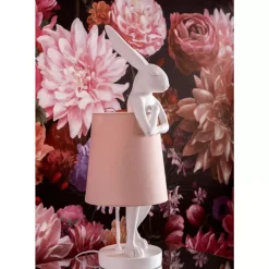 KARE Design Tischleuchten-Tischleuchte Animal Rabbit Weis 68Cm