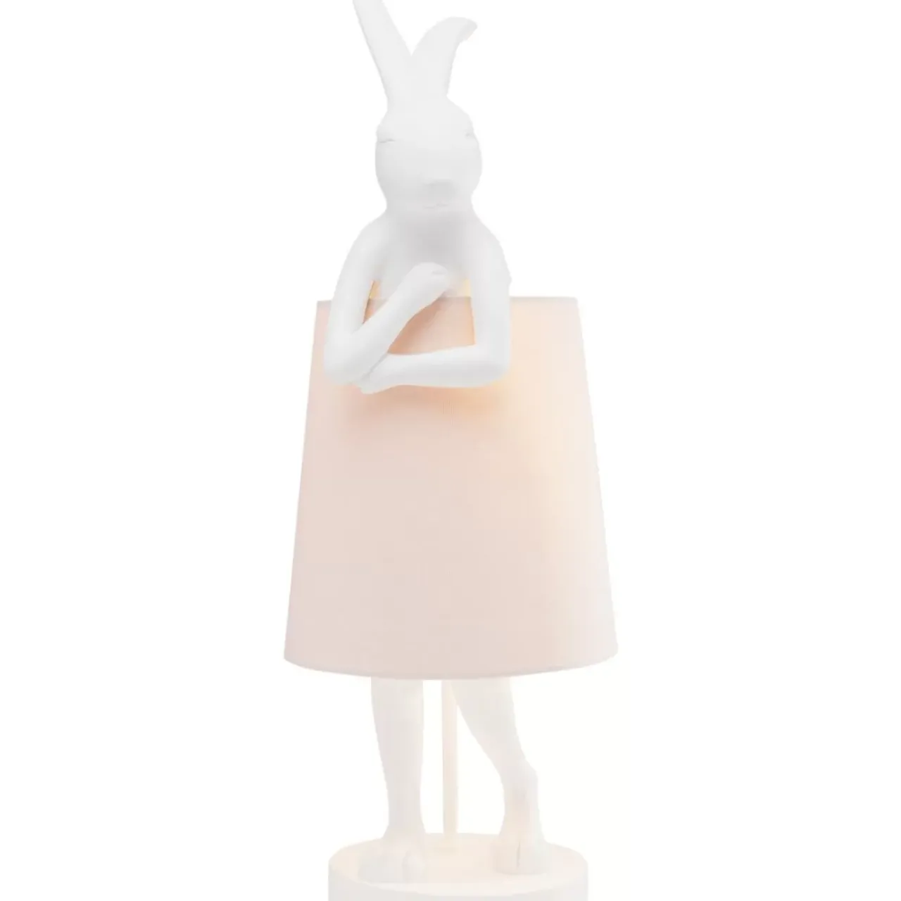 KARE Design Tischleuchten-Tischleuchte Animal Rabbit Weis 68Cm