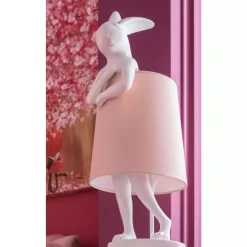 KARE Design Tischleuchten-Tischleuchte Animal Rabbit Weis 68Cm
