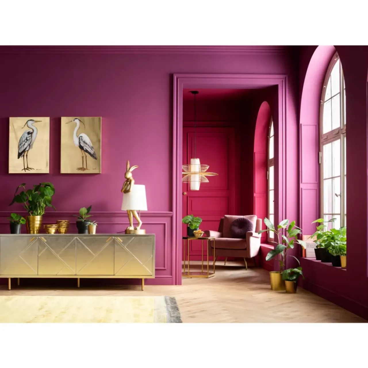 KARE Design Tischleuchten-Tischleuchte Animal Rabbit Gold 88