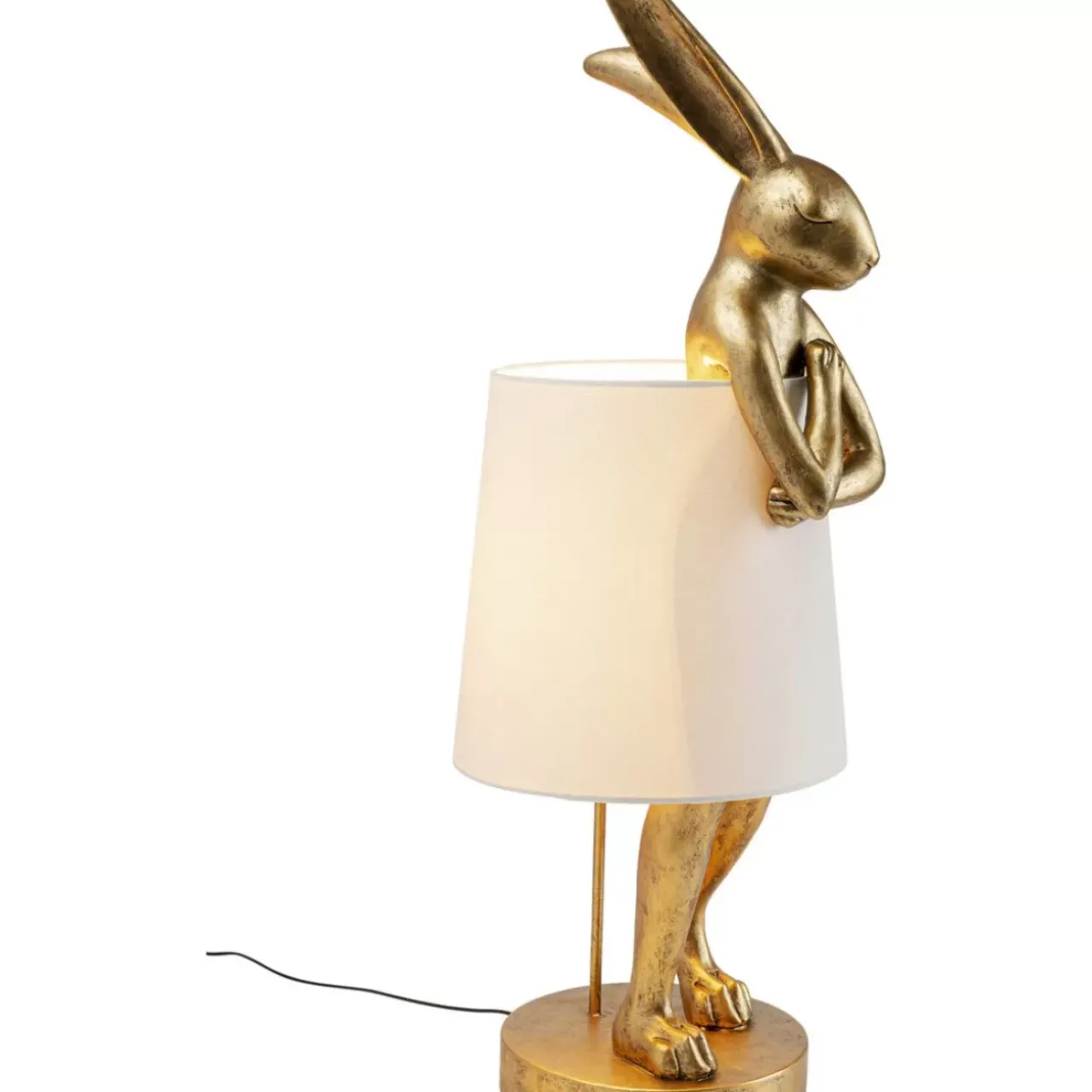 KARE Design Tischleuchten-Tischleuchte Animal Rabbit Gold 88