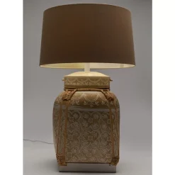 KARE Design Tischleuchten-Tischleuchte Basket Creme