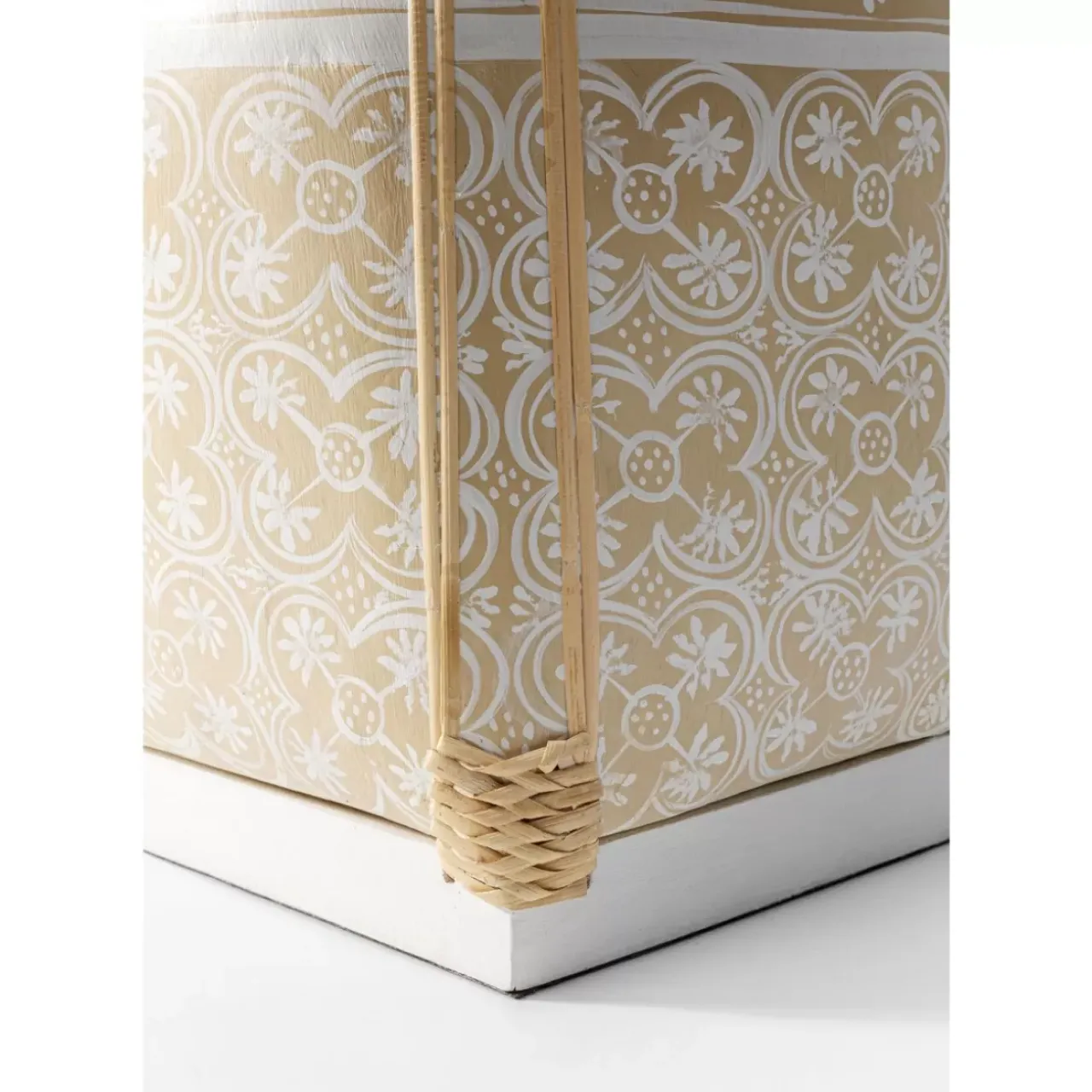 KARE Design Tischleuchten-Tischleuchte Basket Creme