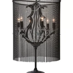 KARE Design Tischleuchten-Tischleuchte Chandelier Chain O53Cm