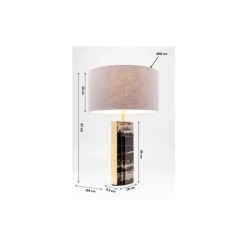 KARE Design Tischleuchten-Tischleuchte Charleston Marble 69Cm