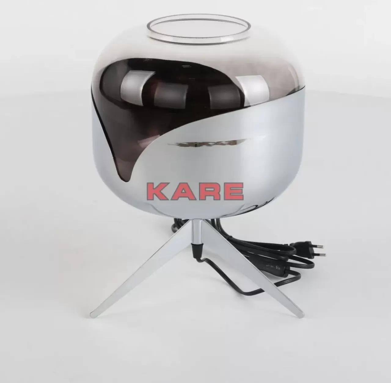 KARE Design Tischleuchten-Tischleuchte Chrome Goblet Ball