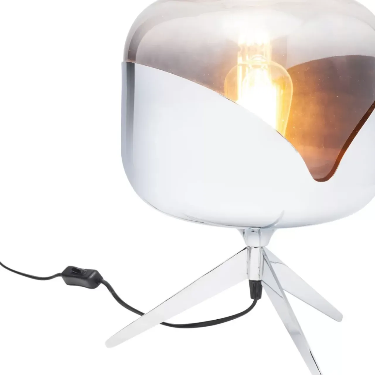 KARE Design Tischleuchten-Tischleuchte Chrome Goblet Ball