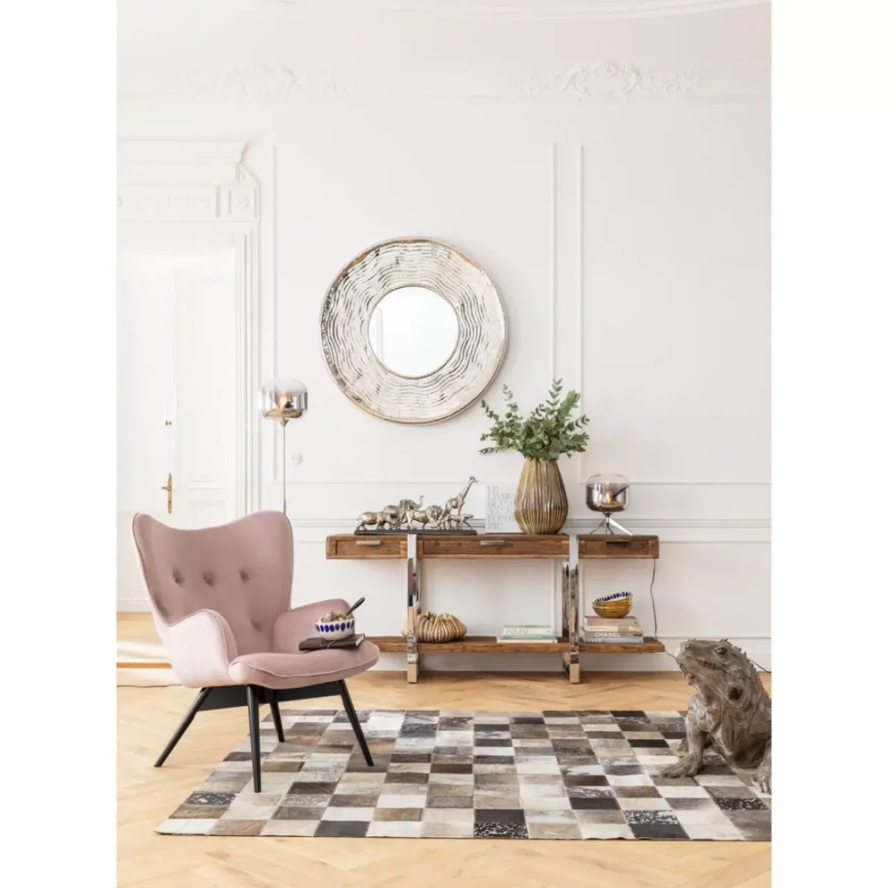 KARE Design Tischleuchten-Tischleuchte Chrome Goblet Ball