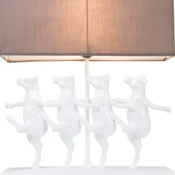 KARE Design Tischleuchten-Tischleuchte Dancing Cows