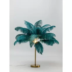 KARE Design Tischleuchten-Tischleuchte Feather Palm Grun 60Cm