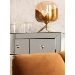 KARE Design Tischleuchten-Tischleuchte Golden Goblet Ball