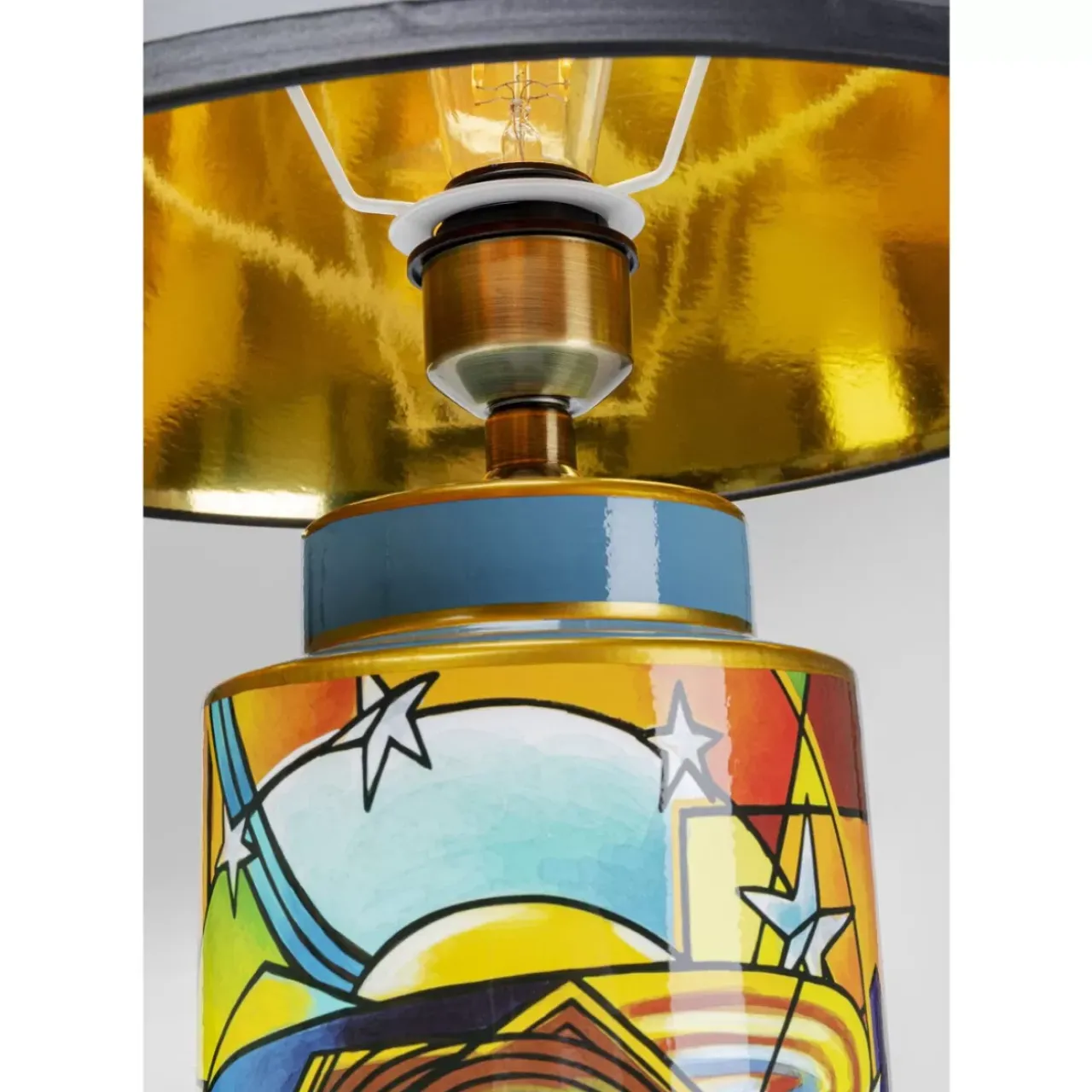 KARE Design Tischleuchten-Tischleuchte Graffiti Art