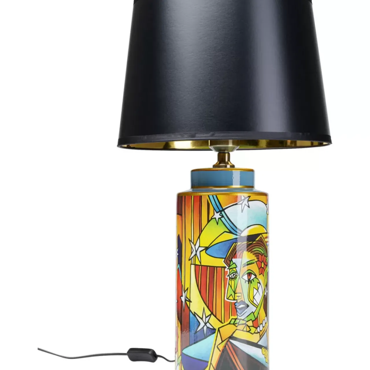 KARE Design Tischleuchten-Tischleuchte Graffiti Art