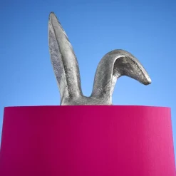 KARE Design Tischleuchten-Tischleuchte Hiding Bunny Magenta