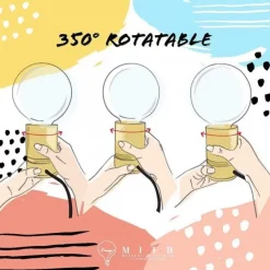 KARE Design Tischleuchten-Tischleuchte Madison Dimmbar Schwarz