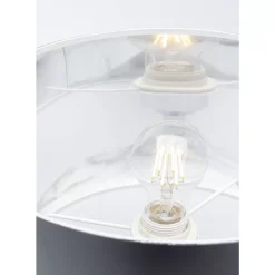 KARE Design Tischleuchten-Tischleuchte Mamo Deluxe Weis 38Cm