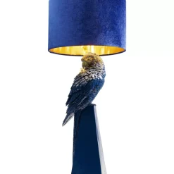 KARE Design Tischleuchten-Tischleuchte Parrot Blau 84Cm