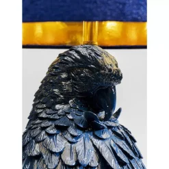 KARE Design Tischleuchten-Tischleuchte Parrot Blau 84Cm