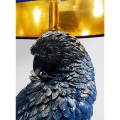 KARE Design Tischleuchten-Tischleuchte Parrot Blau 84Cm