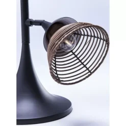 KARE Design Tischleuchten-Tischleuchte Rattan Tre
