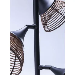 KARE Design Tischleuchten-Tischleuchte Rattan Tre