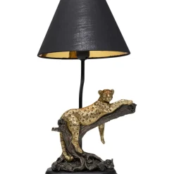 KARE Design Tischleuchten-Tischleuchte Relax Leopard 50Cm