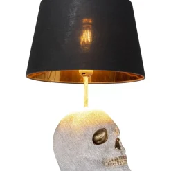 KARE Design Tischleuchten-Tischleuchte Skull Crystals Front 44Cm