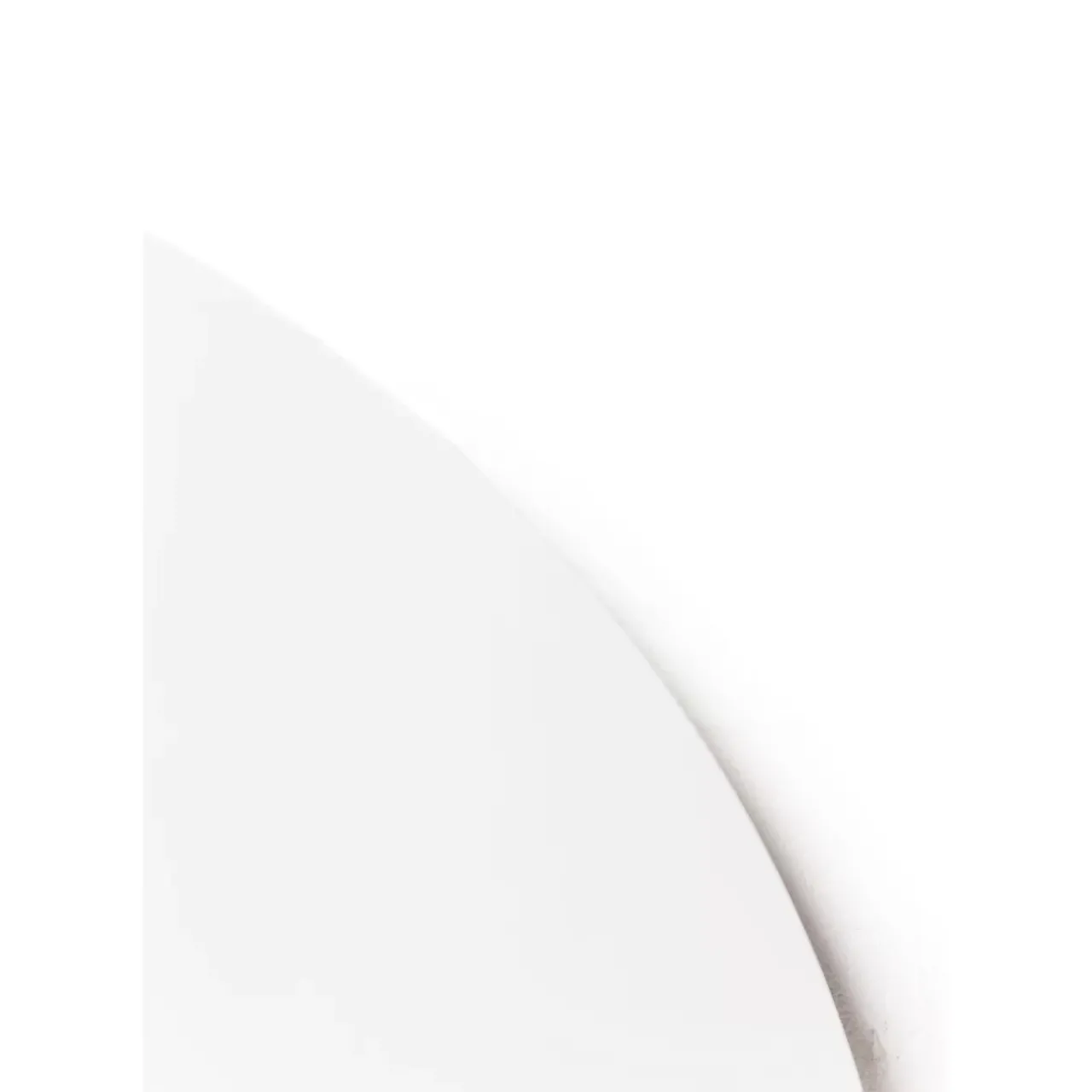 KARE Design Tische-Tischplatte Invitation Round White O120Cm