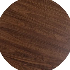 KARE Design Tische-Tischplatte Schickeria Walnussoptik O80Cm