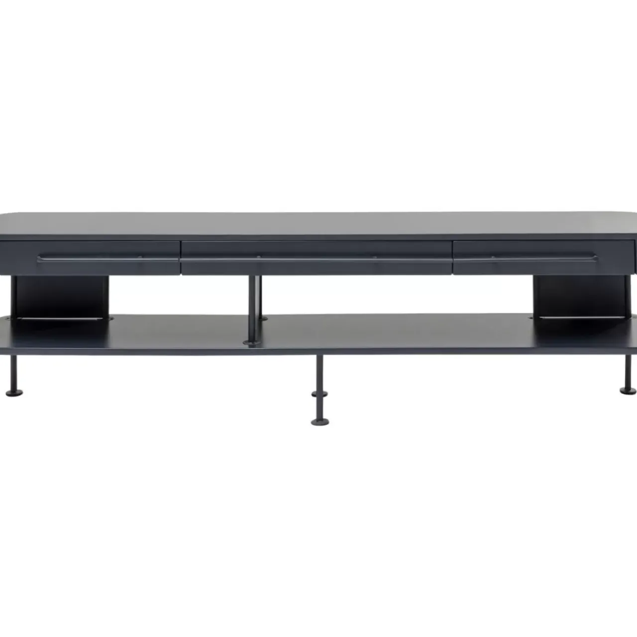 KARE Design Kommoden & Sideboards-Tv Regal Montieri Anthrazit 160X47Cm