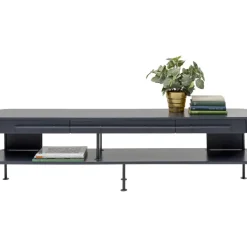 KARE Design Kommoden & Sideboards-Tv Regal Montieri Anthrazit 160X47Cm