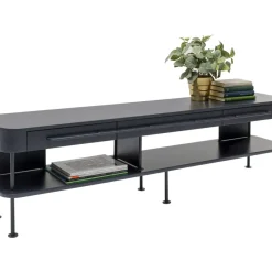 KARE Design Kommoden & Sideboards-Tv Regal Montieri Anthrazit 160X47Cm