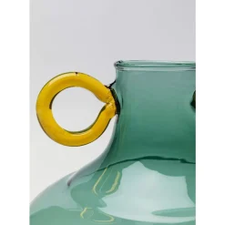 KARE Design Vasen-Vase Amore Handle Blau 16Cm