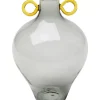 KARE Design Vasen-Vase Amore Handle Grau 23Cm