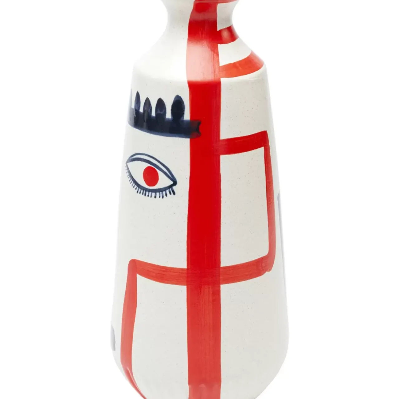 KARE Design Vasen-Vase Art Face Colore 38