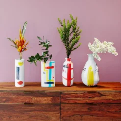 KARE Design Vasen-Vase Art Face Colore 38