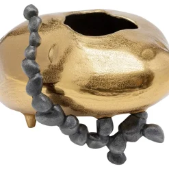 KARE Design Vasen-Vase Art Stones Gold 16Cm