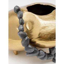 KARE Design Vasen-Vase Art Stones Gold 16Cm