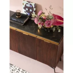 KARE Design Vasen-Vase Art Stones Gold 16Cm