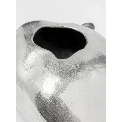 KARE Design Vasen-Vase Art Stones Silber 21Cm