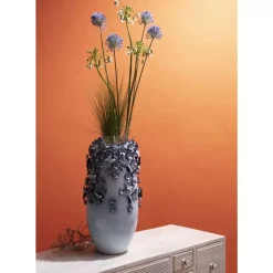 KARE Design Vasen-Vase Butterflies Lightblue 50Cm