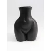 KARE Design Vasen-Vase Donna Schwarz 22Cm