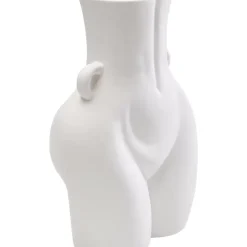 KARE Design Vasen-Vase Donna Weis 40Cm