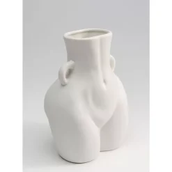 KARE Design Vasen-Vase Donna Weis 22Cm