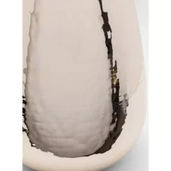 KARE Design Vasen-Vase Fabuloso Silber 46Cm