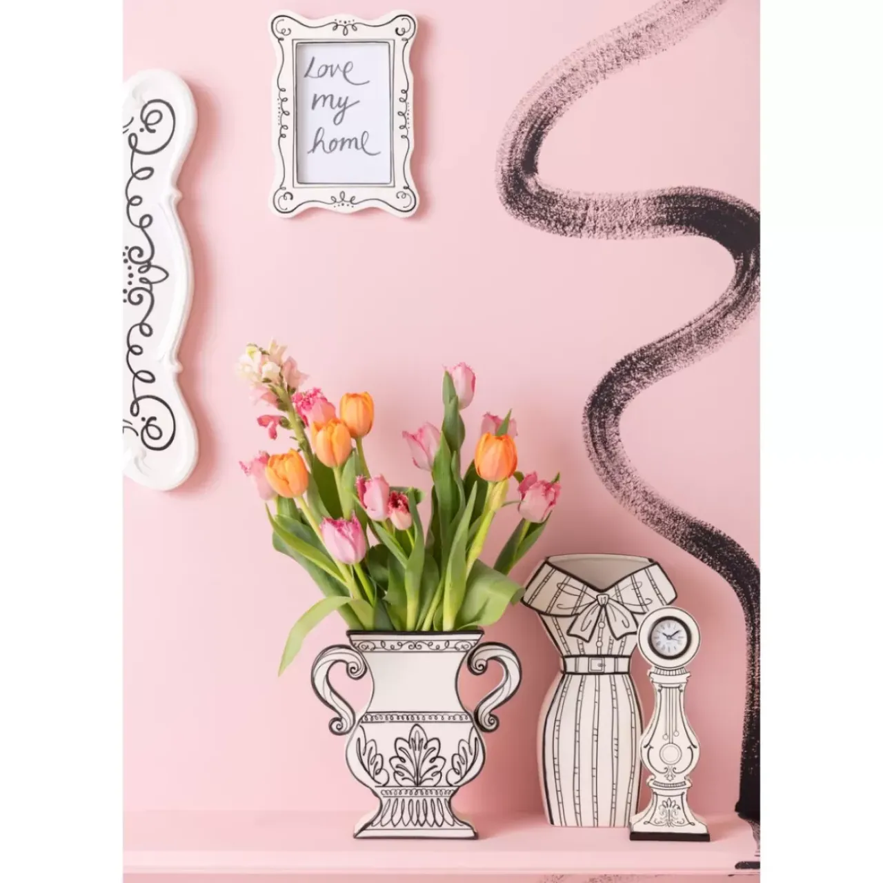 KARE Design Vasen-Vase Favola 24Cm