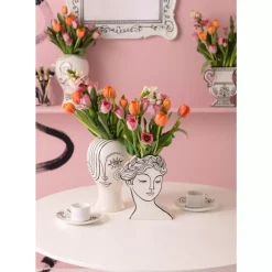 KARE Design Vasen-Vase Favola Lady 26Cm